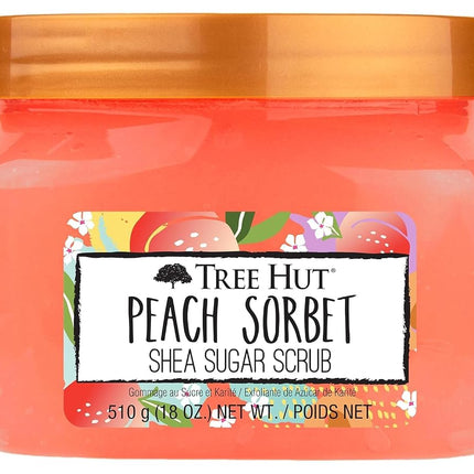 Tree Hut Peach Sorbet Shea Sugar Scrub