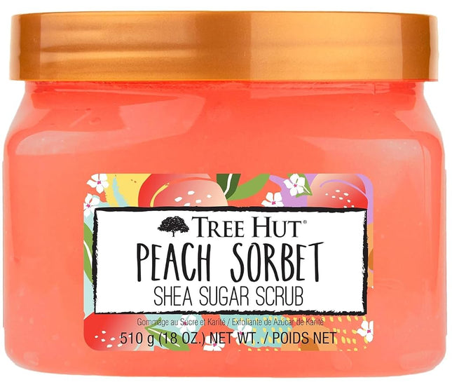 Tree Hut Peach Sorbet Shea Sugar Scrub