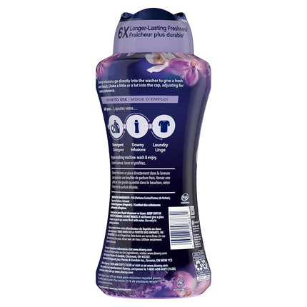 Downy Infusions In-Wash Laundry Scent Booster Beads, CALM, Soothing Lavender and Vanilla Bean, 24 oz