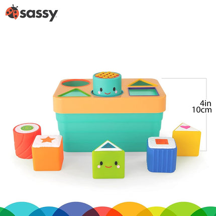 Clasificador de sushi Sassy Baby - 6m+ Múltiple
