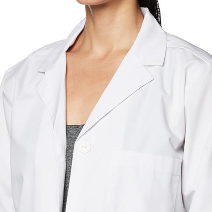 WonderWink Women's Wonderlab Consultation Coat, White, 4X-Large