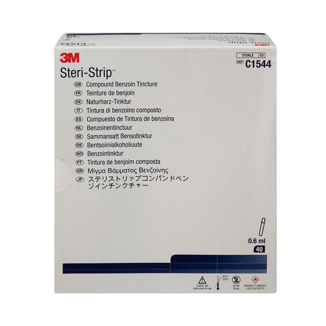 3M Steri-Strip Compound Benzoin Tincture C1544, 40 Pieces
