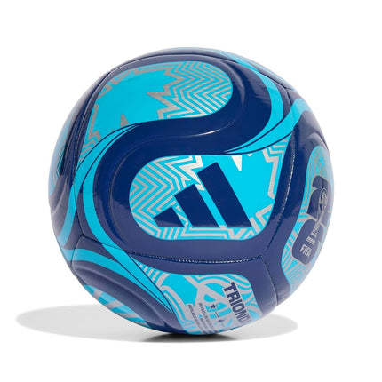 Adidas Unisex-Adult World Cup Soccer Ball, Night Indigo/Semi Pink/Silver Metallic, 3