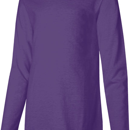 Hanes Girls` Long-Sleeve Crewneck T-Shirt, K123, X
