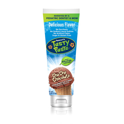 Tanner's Tasty Paste Cha Cha Chocolate Anti-Cavity