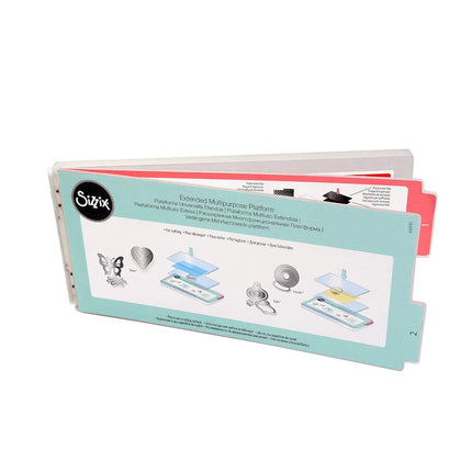 Sizzix Accessory Multipurpose Platform Extended - Adjustable Hinged Tabs & Big Shot Compatible, Versatile Support