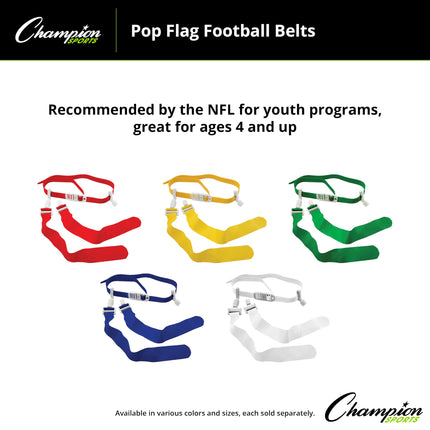 Champion Sports unisex-adult Flag Football Belts