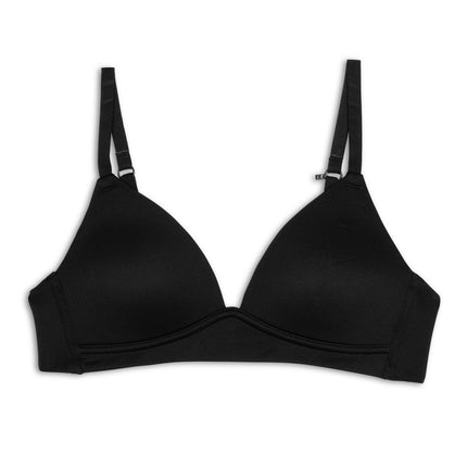 Maidenform Girls' Comfort Devotion Wireless, Black