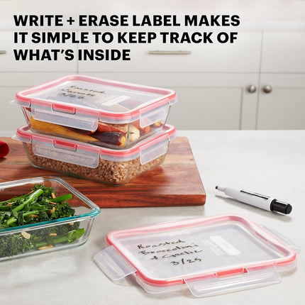 Pyrex Freshlock 6pc Bulk/Leftover Set, 6 Piece