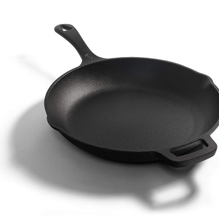 Commercial Chef CHFL10 Seasoned Cast Iron 10 Inch 