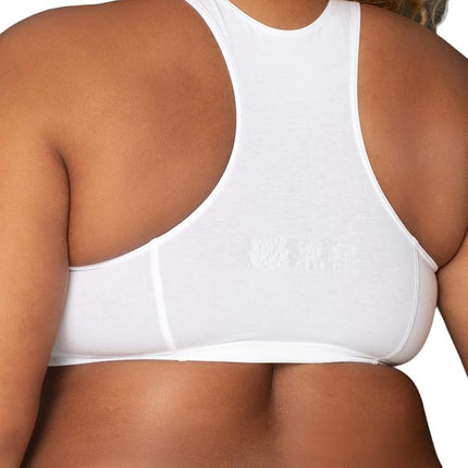 Fruit of the Loom Women's Built Up Tank Style Sports Bra Value Pack, Heather Grey W. Black/White/Black/Heather Grey W. Black/White/Black, 42