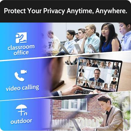 Peslv Magnetic Privacy Screen Compatible With Macbook Air 13.6 Inch (2022-2024, M2, M3) Model: A2681 A3113, Removable Matte Anti Glare Blue Light Protector Private Security Filter for 13In Mac Laptop