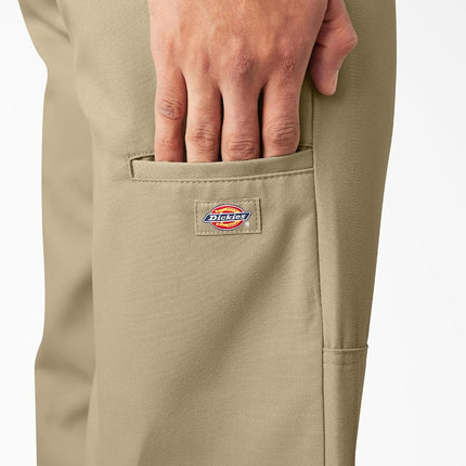 Pantalon de travail ample double épaisseur pour homme Dickies, Kaki, 38W x 36L