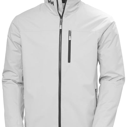 Helly Hansen Men's Crew Midlayer Jacket, Grey Fog 
