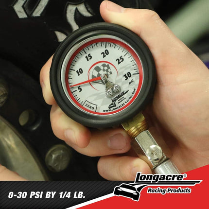 Manomètre de pneu LONGACRE 52024 0-30 PSI 2 pouces GID