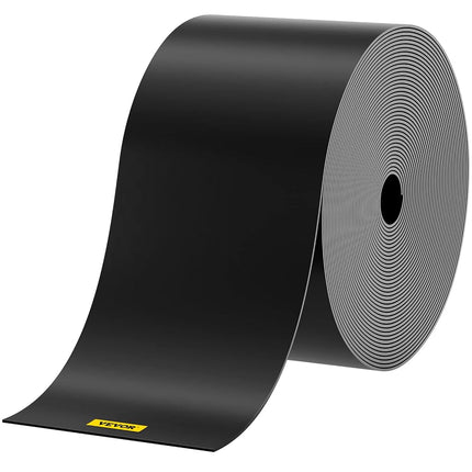 VEVOR Landscape Edging, 25.4cm Depth 18.29m Total Length, Recycled HDPE Coiled Terrace Board, Flexible Bender Border for Landscaping, Lawn, Garden, Yard, Against Invading Weeds, Black