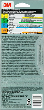 3M Trizact Performance 3000 Grit Sandpaper, 3 2/3 in x 9 in, Polish Clear Coat and Paint, Restore Shine, Ideal for Detailed Finishing, Very Fine Grade Abrasive (03064), Pack of 3
