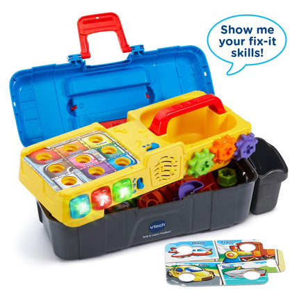 Caja de herramientas de taladro y aprendizaje VTech