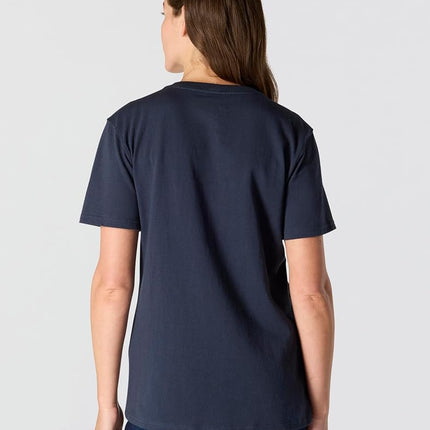 Carhartt Men's K87 Workwear Pocket Short Sleeve T-Shirt Work Utility, Navy, XX-Large Plus