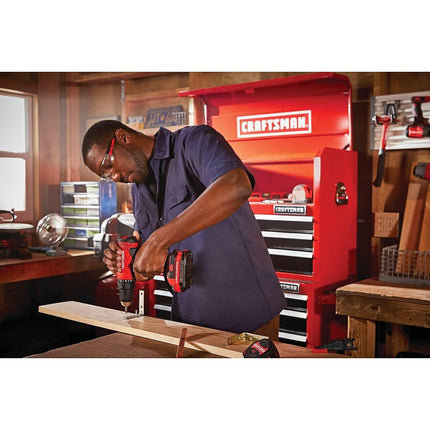 Taladro/Atornillador inalámbrico CRAFTSMAN V20 (CMCD701C2)