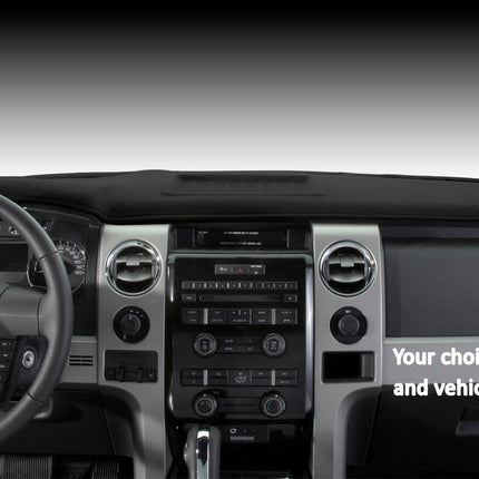 Dashmat - 91843-00-25 UltiMat Dashboard Cover Ford F-150 (Premium Carpet, Black)
