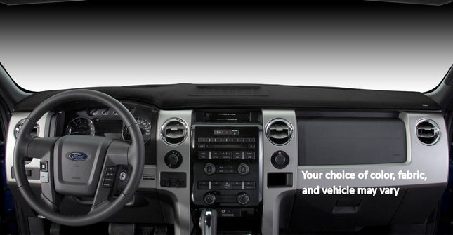 Dashmat - 91843-00-25 UltiMat Dashboard Cover Ford F-150 (Premium Carpet, Black)