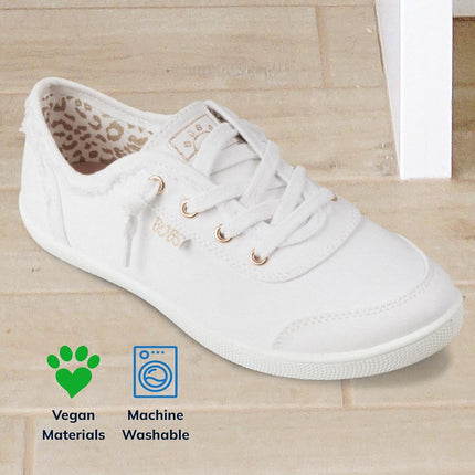 Skechers Women's Bobs B Cute Trainer, White, 2 UK