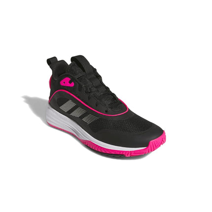adidas Men's Ownthegame 3.0 Core Black/Iron Met./Shock Pink 12.5 UK 48 EU