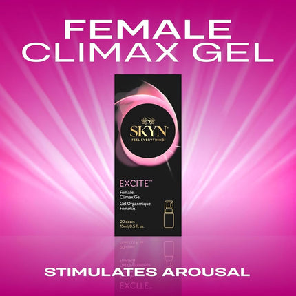 LifeStyles Excite Sensual Gel, Pump Bottle, 0.5 Ounce