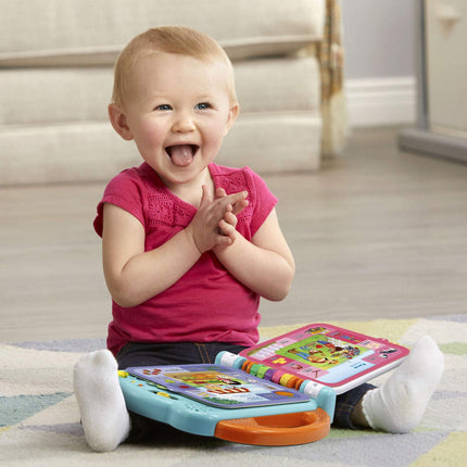 Libro de aprendizaje de 100 palabras de LeapFrog sobre lugares a los que voy, preescolar para niños, juguete de aprendizaje musical con objetos y personas, juguete educativo con datos y efectos de sonido, a partir de 18 meses