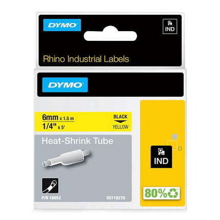 DYMO Rhino Industrial Heat-Shrink Cable Label Tube