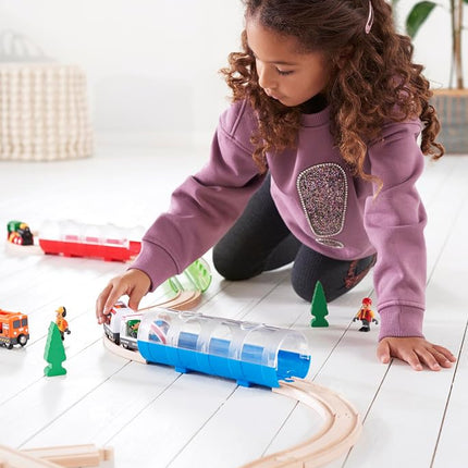 BRIO World Classic Steam Train Toy & Tunnel Kids Age 3 Years - Add On Railway Accessory