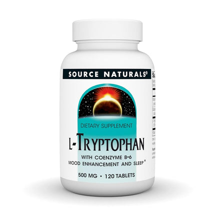 Source Naturals L-Tryptophan with Coenzyme B-6 500