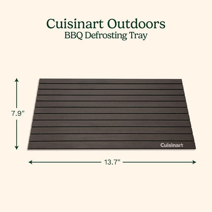 Cuisinart CDT-010 BBQ Defrosting Tray, Black