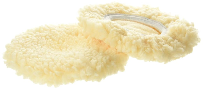 WEN 6010A45 Wool Polishing Bonnets (2 Pack), 6"