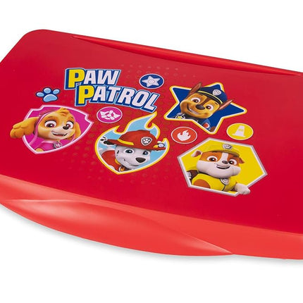 Paw Patrol Kids Lap Desk with Storage - Folding Lid and Collapsible Design - Portable for Travel or use in Bed at Home - Great for Writing, Reading or Other School Activities