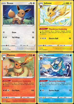 Pokemon Jolteon Flareon Vaporeon Eevee - Vivid Vol
