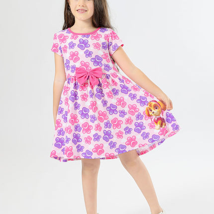Vestidos de Patrulla Canina para Niñas Pequeñas, Rosado, 4 (Paquete de 2)