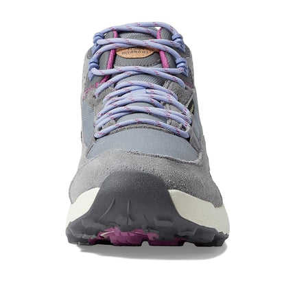 New Balance Women's Fresh Foam X Hierro V1 Mid-Cut Trail Running Shoe, Steel/Castlerock/Magenta, 10