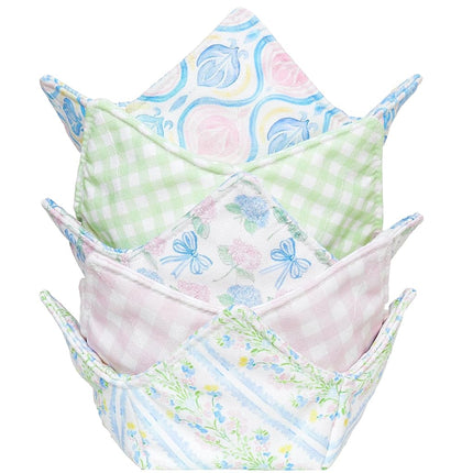 Cotton Microwavable Bowl Cozy, Microwave-Safe Hot 