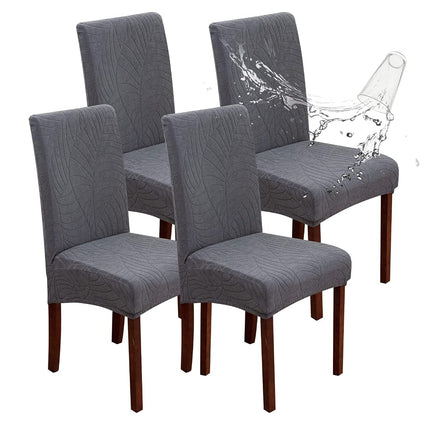 Genina 100% Waterproof Dining Chair Covers, Stretc
