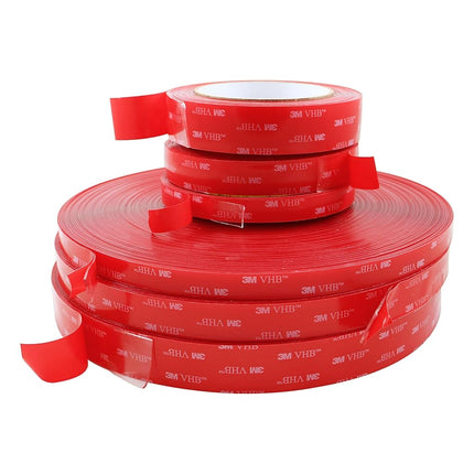 3M 4910/CLR0536 Scotch 4910 VHB Tape: 1/2" x 36 yd, Clear