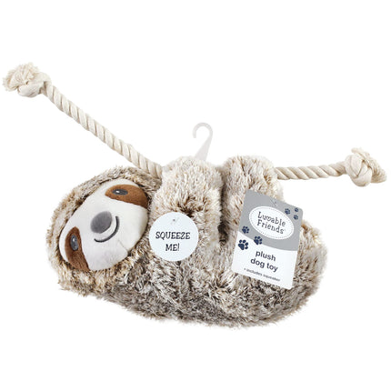 Juguete de peluche con sonido para bebé Luvable Friends unisex con cuerda, diseño de perezoso, talla única, diseño de perezoso, talla única