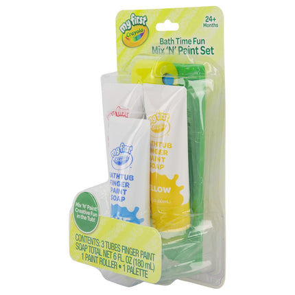 Ensemble de brosses et de peintures au doigt Crayola pour le bain