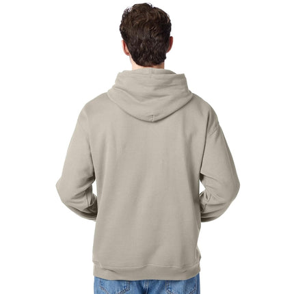 Hanes Men's, EcoSmart Fleece Hoodie, Hooded Sweatshirt, Sand, L