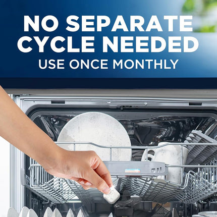 Finish In-Wash Dishwasher Cleaner: Clean Hidden Grease & Grime, 3ct