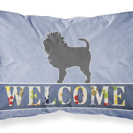 Caroline's Treasures Affenpinscher Welcome Pillowcase, Multicolor, Standard