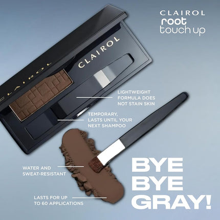 Clairol Temporary Root Touch-up Concealing Powder, Shade Medium Brown, 3 Count
