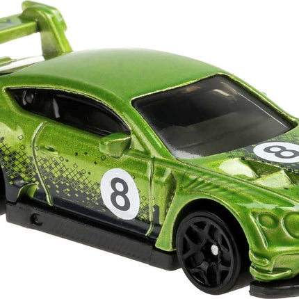 Hot Wheels Nightburnerz, minicolección de 10 unidades, 10 vehículos a escala 1:64 con temática de superveloces para conducir de noche, cada uno con un diseño auténtico, regalo para coleccionistas y niños de 3 años en adelante