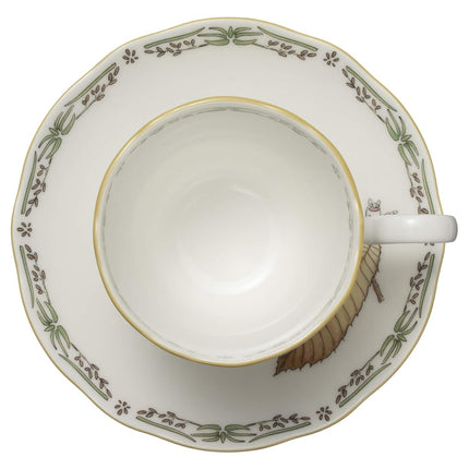 Noritake TT97889/4924-3 Noritake Cup & Saucer (for Both Coffee/Tea), 8.5 fl oz (250 cc), Microwave Safe, 1 Guest, Bone China